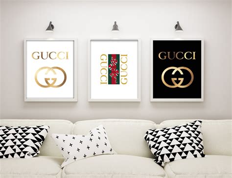 gucci fine art|Gucci inspired wall art.